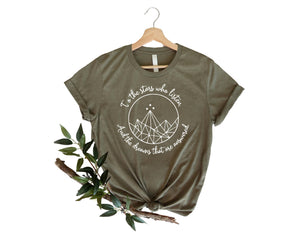 ACOTAR Velaris T-Shirt, Night Court Symbol, Gift for Sarah J. Maas Fans, A Court of Thorns and Roses Court of Dreams Shirt, for The Rhysand Fangirl