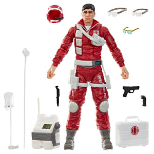 G.I. Joe Classified Series #186, Edwin “Lifeline” Steen, Collectible 6 Inch Action Figure with 11 Accessories