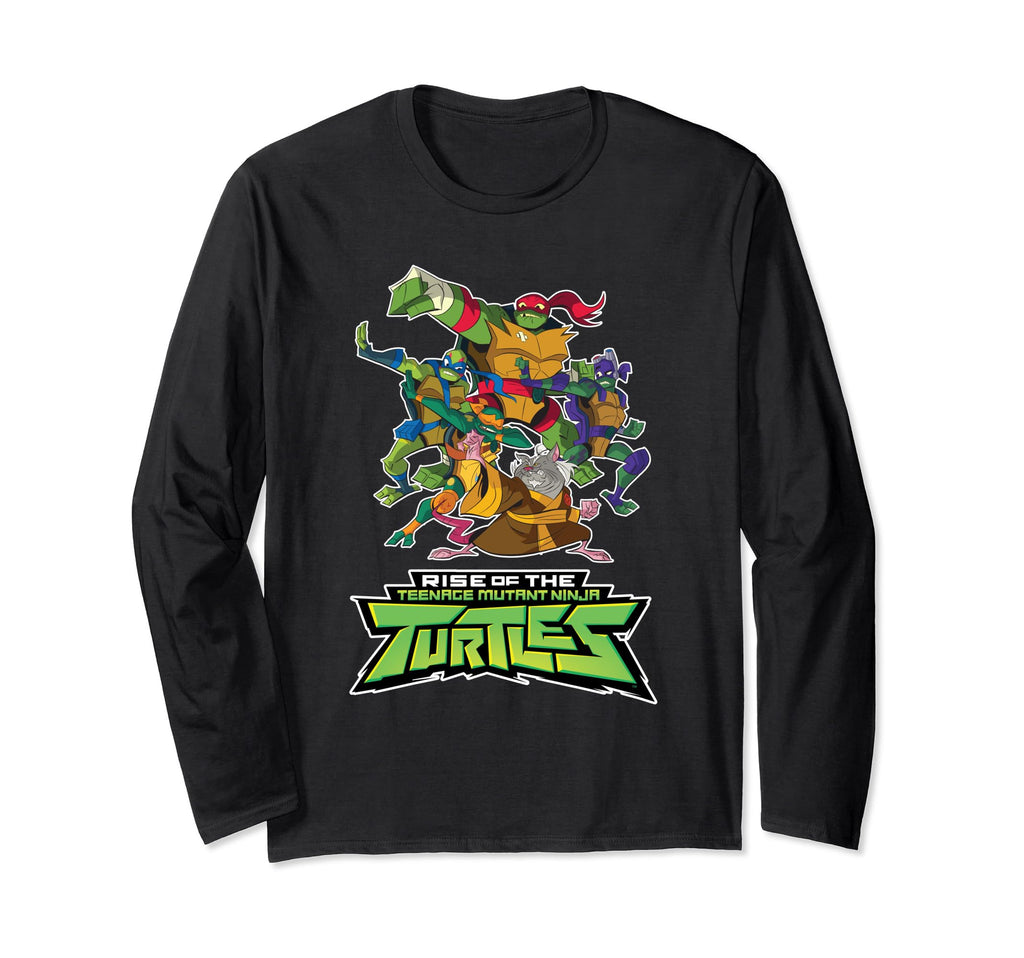 Mademark x Teenage Mutant Ninja Turtles - Splinter & The Turtles - Rise Long Sleeve T-Shirt
