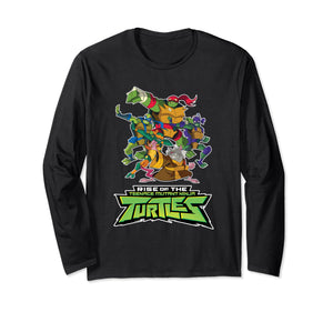 Mademark x Teenage Mutant Ninja Turtles - Splinter & The Turtles - Rise Long Sleeve T-Shirt