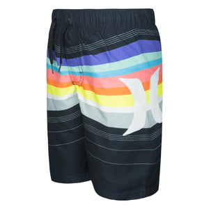 Hurley Boys' Pull On Swim Trunks, Multi/Black, L