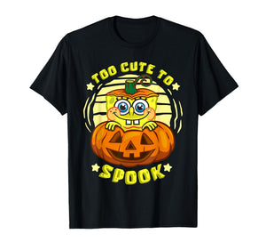 Mademark x SpongeBob SquarePants - SpongeBob Halloween Too Cute To Spook Halloween Costume Gift T-Shirt