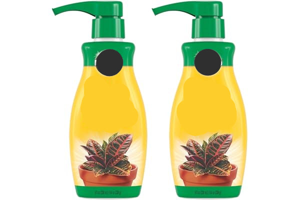 Miracle-Gro Indoor Plant Food, Liquid Plant Food for Houseplants, Snake Plants, Peace Lilies, Flowers, Vegetables, Herbs and More, 8 oz., 2-Pack