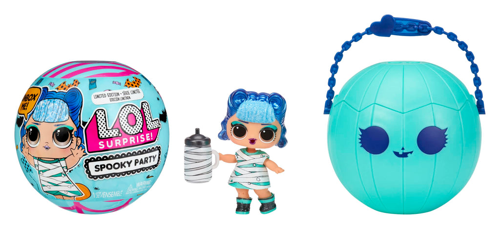 LOL Surprise Surprise Spooky Party Tots Glitter Ghost, Toy Gift Girls Age 3+