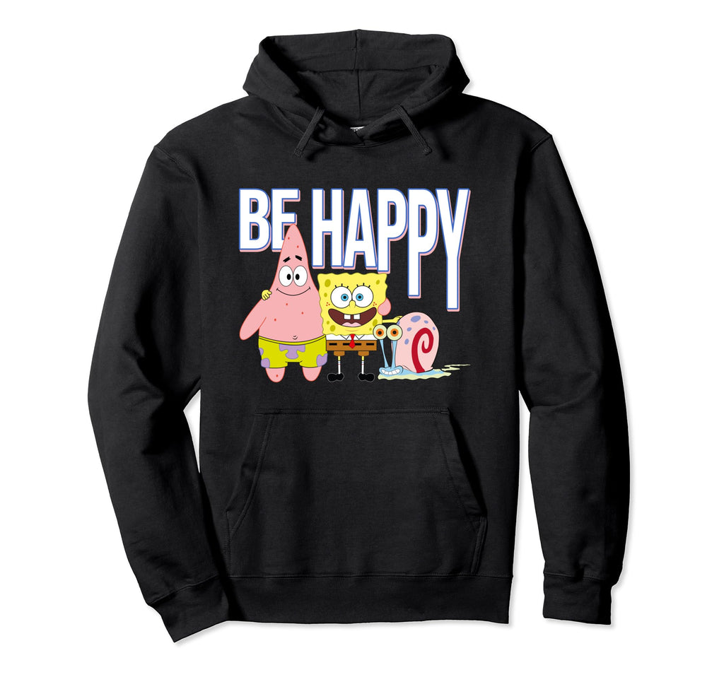 Mademark x SpongeBob SquarePants - Patrick, SpongeBob & Gary - Be Happy Pullover Hoodie