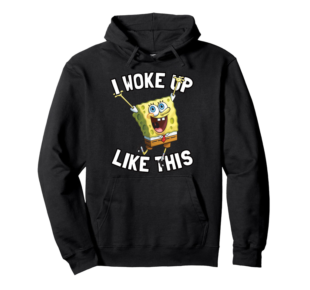Mademark x SpongeBob SquarePants - Spongebob SquarePants I Woke Up Like This Pullover Hoodie