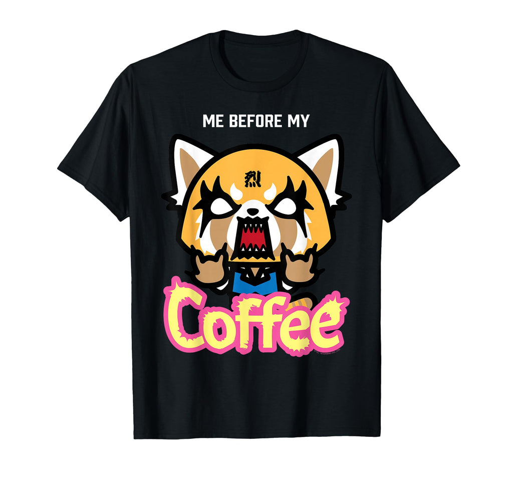 Aggretsuko I Need My Coffee Rage Tee Shirt T-Shirt