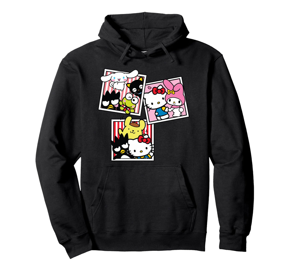 Hello Kitty And Friends Photo Booth Fun Pullover Hoodie