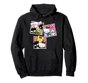 Hello Kitty And Friends Photo Booth Fun Pullover Hoodie