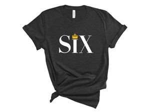 Six The Musical T-Shirt Six Musical Shirt Musical T-Shirt Six Musical Shirt, Broadway Musical Tshirt, Theatre Musical, Six The Musical Shirts