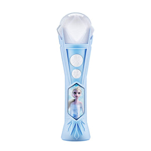 eKids Frozen Sing Along Microphone Toy for Kids with Built-in Music and Flashing Lights, Frozen Toys for Kids (Frozen 2020)