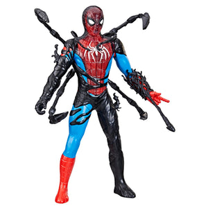 Marvel Spider-Man VenomVersus Spider-Man Liquid Shifter Action Figure with Accessories, 11-Inch-Scale Super Hero Toys for Kids Ages 4 and Up