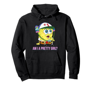 SpongeBob SquarePants - Am I a Pretty Girl? Pullover Hoodie