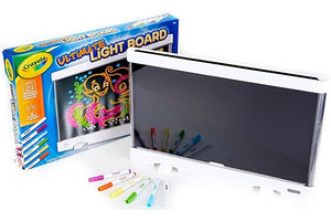 Crayola Ultimate Light Board - White, Kids Drawing Tablet, Holiday & Christmas Gifts, LED Drawing Board, Sketching Art Projector, Toys for Boys & Girls, 6+