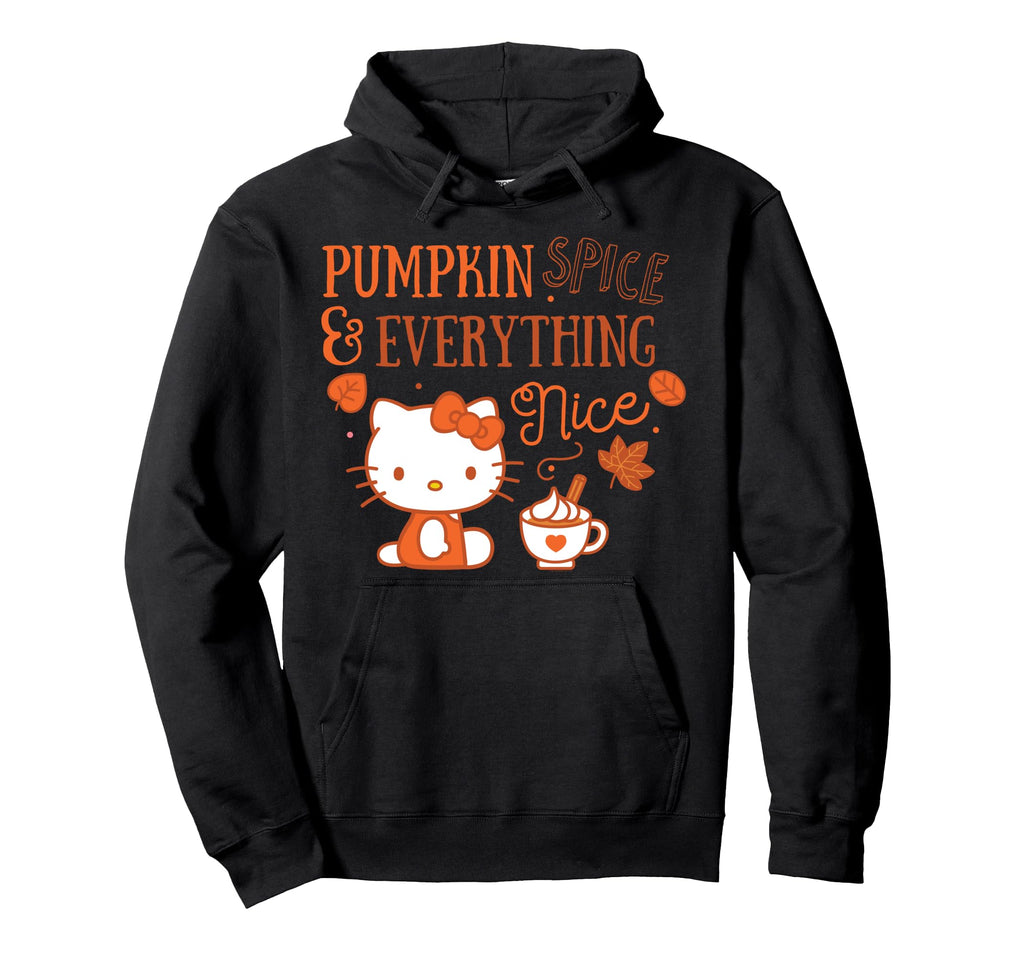 Hello Kitty Pumpkin Spice And Everything Nice Pullover Hoodie