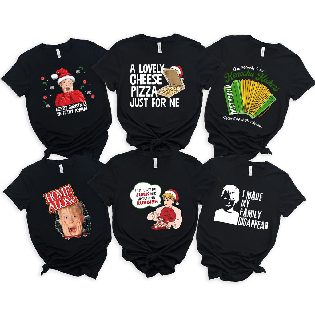 Home Kevin Alone Movie Family Matching Christmas Shirts, Christmas Home Movie Alone Movie Sweatshirt, Christmas Group Hoodie, Family Christmas Shirts Red