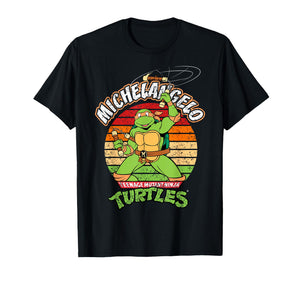 Mademark x Teenage Mutant Ninja Turtles - Teenage Mutant Ninja Turtles Michelangelo Ready For Action T-Shirt