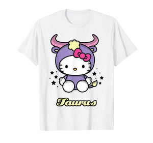 Hello Kitty Zodiac Taurus Tee Shirt T-Shirt
