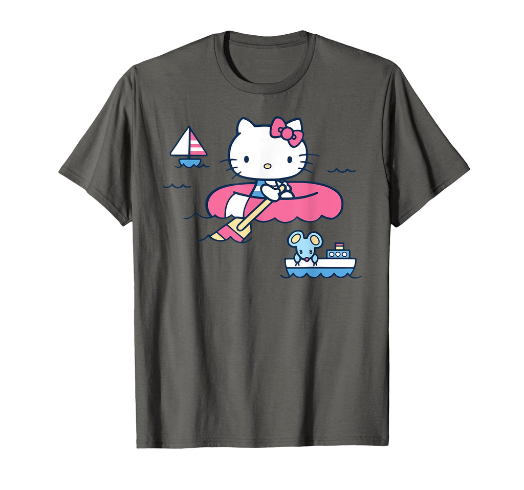 Hello Kitty Summer Boat T-Shirt for Men Women Kids