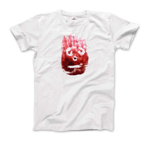 Wilson-The-Volleyball Artwork Movie T-Shirt (Adults, Kids, Short & Long Sleeve) Grey