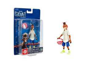 Jada Goat Will Harris (Casual Version) Action Figure – 5” Scale Collectible with Roarball Accessory 4.5” Figure Toys