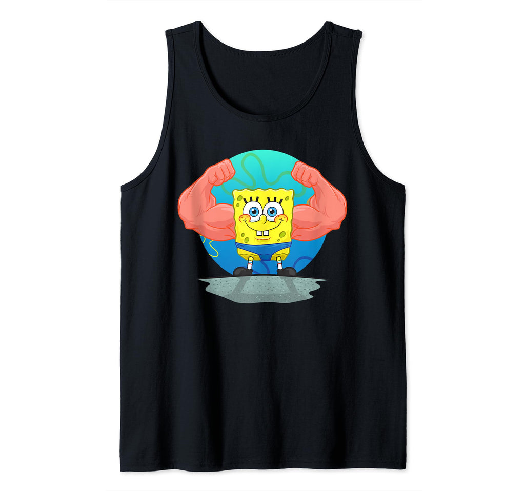 Mademark x SpongeBob SquarePants - SpongeBob MuscleBob BuffPants Tank Top