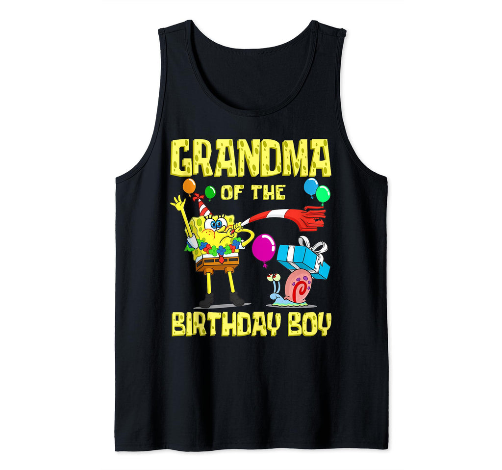 Mademark x SpongeBob SquarePants - SpongeBob Grandma of the Birthday Boy Theme Party Tank Top