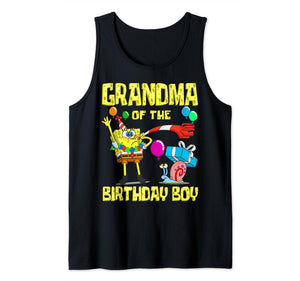 Mademark x SpongeBob SquarePants - SpongeBob Grandma of the Birthday Boy Theme Party Tank Top