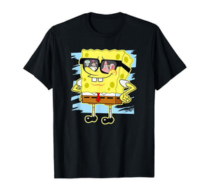 Mademark x SpongeBob SquarePants - SpongeBob - Reflection in Sunglasses T-Shirt