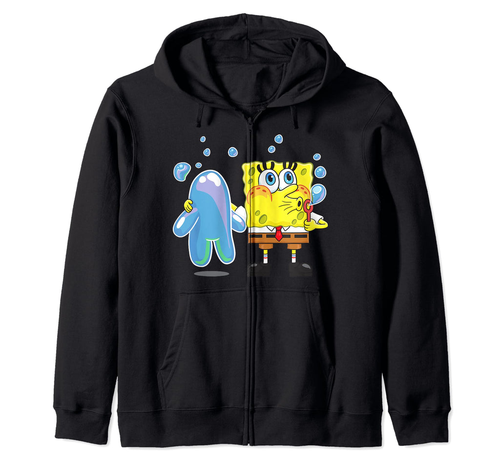 Mademark x SpongeBob SquarePants - SpongeBob Bubble Technique Zip Hoodie
