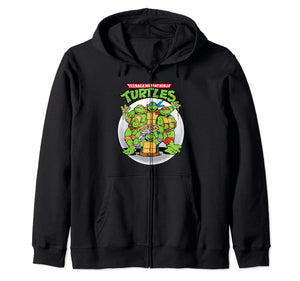 Mademark x Teenage Mutant Ninja Turtles - Original Teenage Mutant Ninja Turtles Classic Full Moon Zip Hoodie