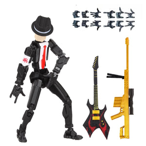 T13 Action Figure Assembly Completed, T13 Action Figures Set High 5.4 inches Tall, Office Desks , and Birthday Cake Decorations, Titan 13 Action Figure for Ultimate Gaming Action Figures Collection