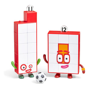 hand2mind Numberblocks Friends Eleven and Twelve Figures, Numbers for Toddlers, Math Toys for Kids 3-5, Small Figurines for Kids, Preschool Learning & Education Toys, Birthday Gifts for Kids