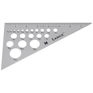 GDI 8" Triangle - 30/60/90 Degrees