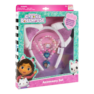 LUV HER Headbands for Girls - Kids Jewelry for Girls - Dress Up Set All in one Giftable Box - Headband - Play Jewelry Set - 4pc (Toddler Headband, Necklace, Dress Up Bracelet, Ring) Ages 3+