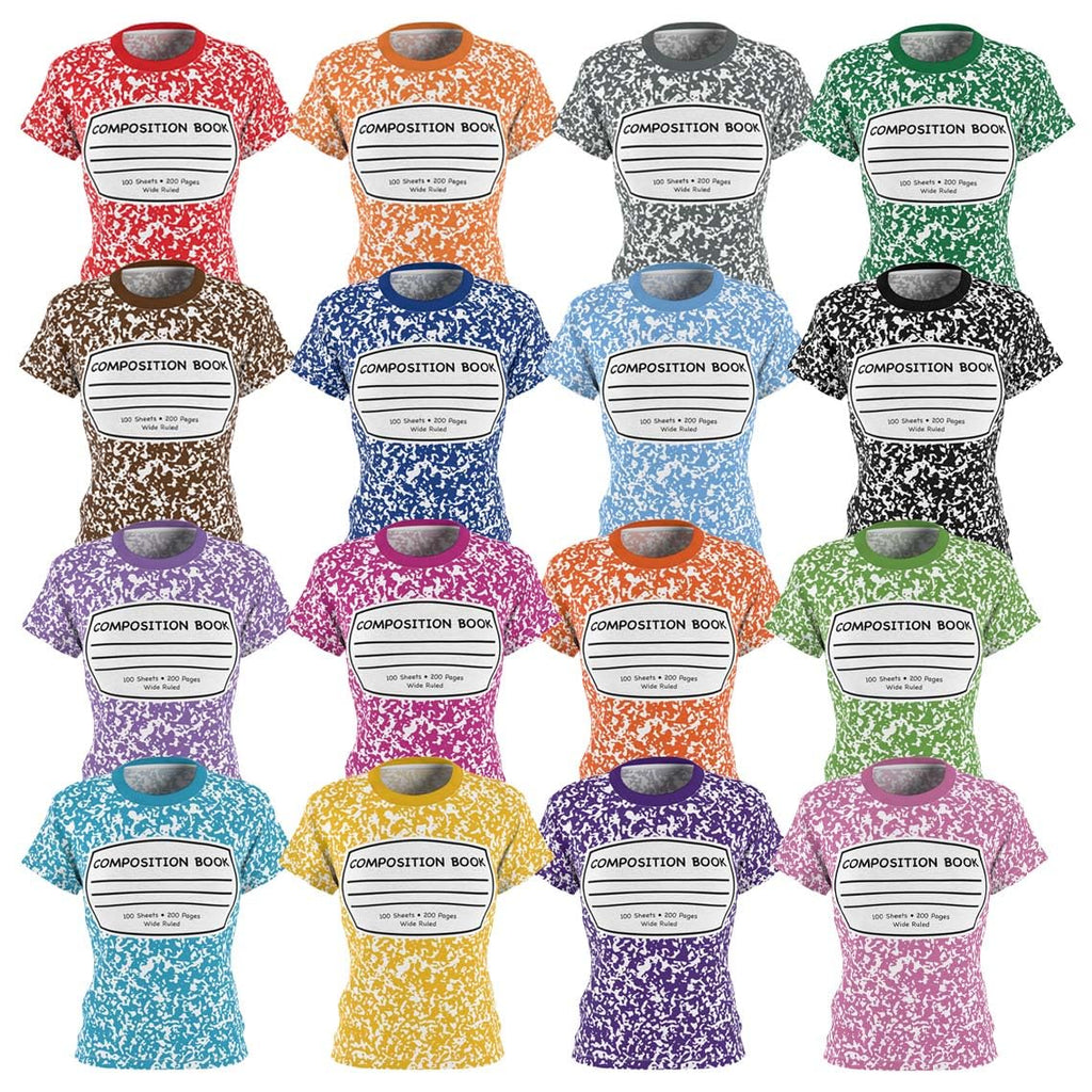Notebook Group Costumes, Notebook Tee, Halloween Costumes for Teachers, Shirts for Teachers, Gifts for Teachers, Halloween Party Outfit, Halloween Matching Shirts, Cosplay Costume Shirt