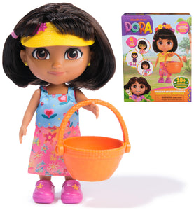 Dora, Dress Up Adventure Dora, 6-inch Doll with Removable Clothes & Accessories, Kids Toys for Girls & Boys Ages 3 and Up