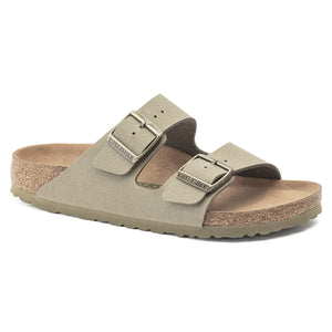 Birkenstock Arizona Sandals Vegan Faded Khaki Birkibuc R 46 R EU,15-15.5 Women13-13.5 Men