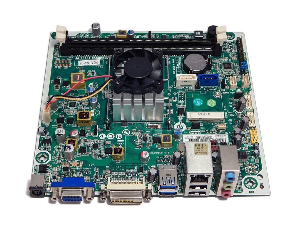 818319-601 - HP System Board (Motherboard) with Intel Celeron N3050 CPU for 20-e014 All-in-One Desktop