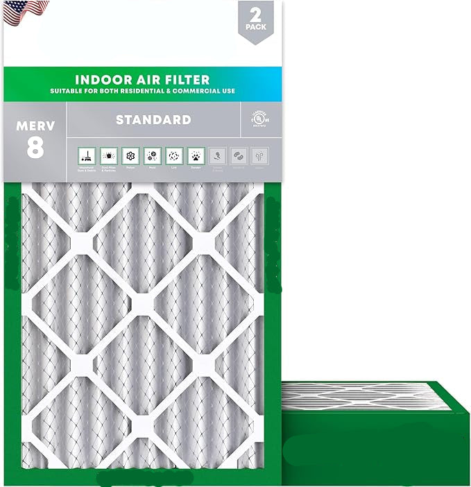FilterBuy indoor air filter packaging with filter inside