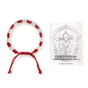 Tibetan Red String karma and luck Bracelet, Copper Knot Protection Bracelet, Good Luck Buddha Bracelet for Women and Men, Buddhist Prayer Bracelets