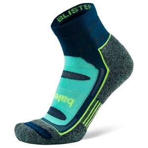 Balega Unisex Quarter Sock, Deep Teal, Large US