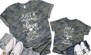 Generic Mom and Son Matching Outfits, Camouflage Valentines Mommy and Son Outfit, Mommy and Me Shirts, Newborn Boy Shirts, Gift for New Mom, Gift for New Baby, Baby Boy Gifts