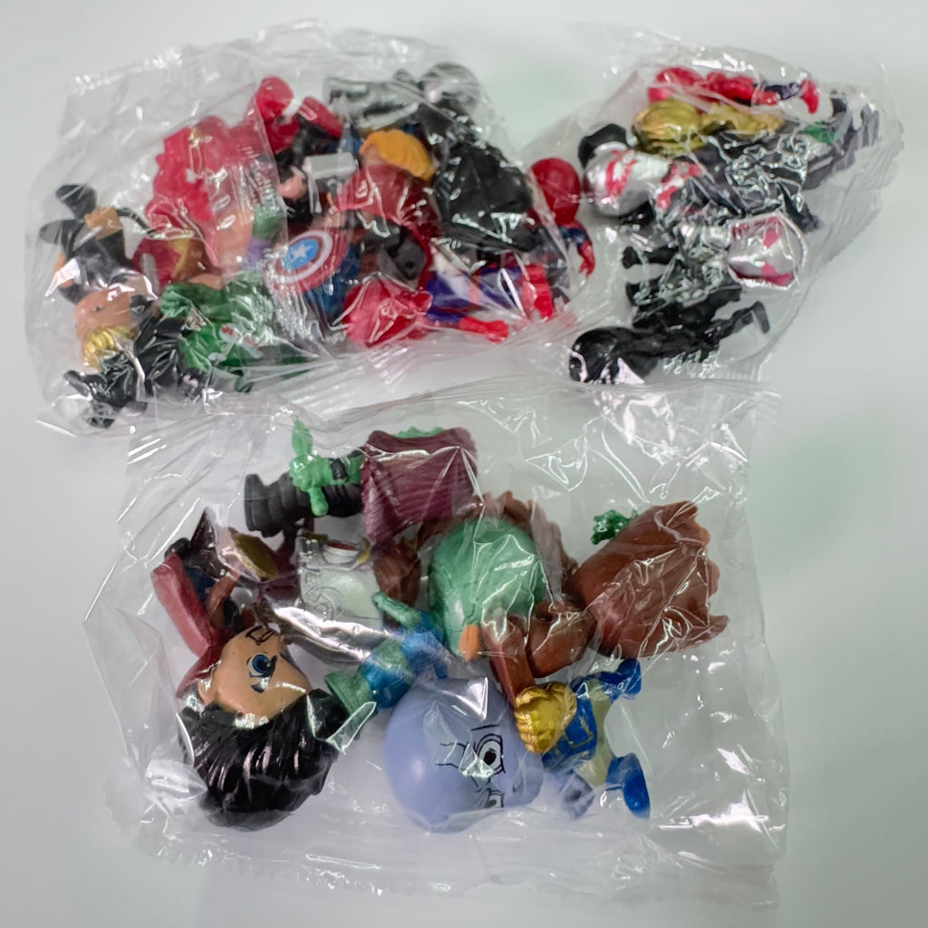 TONGHUA 26 Pcs Mini Action Figures,Superhero Birthday Party Decorations for Kids’Christmas Stocking,Easter Eggs Cake Toppers Collectibles