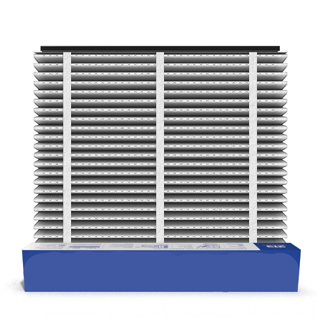 AprilAire air filter with packaging on a white background