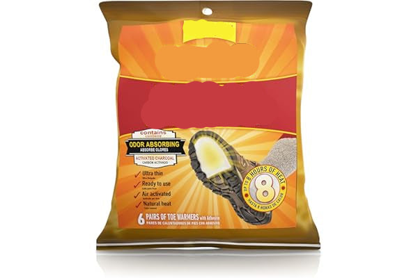 HotHands toe warmer value pack on a white background