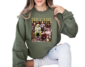 Thug Life Christmas Shirt - Thug Life Christmas Sweater & Hoodie , Christmas Movie Shirts , Christmas Sweatshirts Men , Christmas Sweatshirts , Ugly Christmas Sweater , Christmas Thug Life Sweatshirt