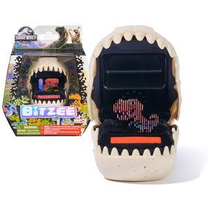 Bitzee, Jurassic World Interactive Dinosaur Toy with 25 Dinosaurs Inside, Reacts to Touch, Pods Connect & Interact, Digital Pet Gifts & Stocking Stuffers for Kids