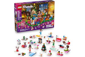 LEGO Friends Advent Calendar 2025 Building Toy - Holiday Countdown Set for Girls & Boys, Ages 6+ - 24 Buildable Surprises, 5 Minidolls & 5 Pets - Kids Gift Idea for Christmas - 42668