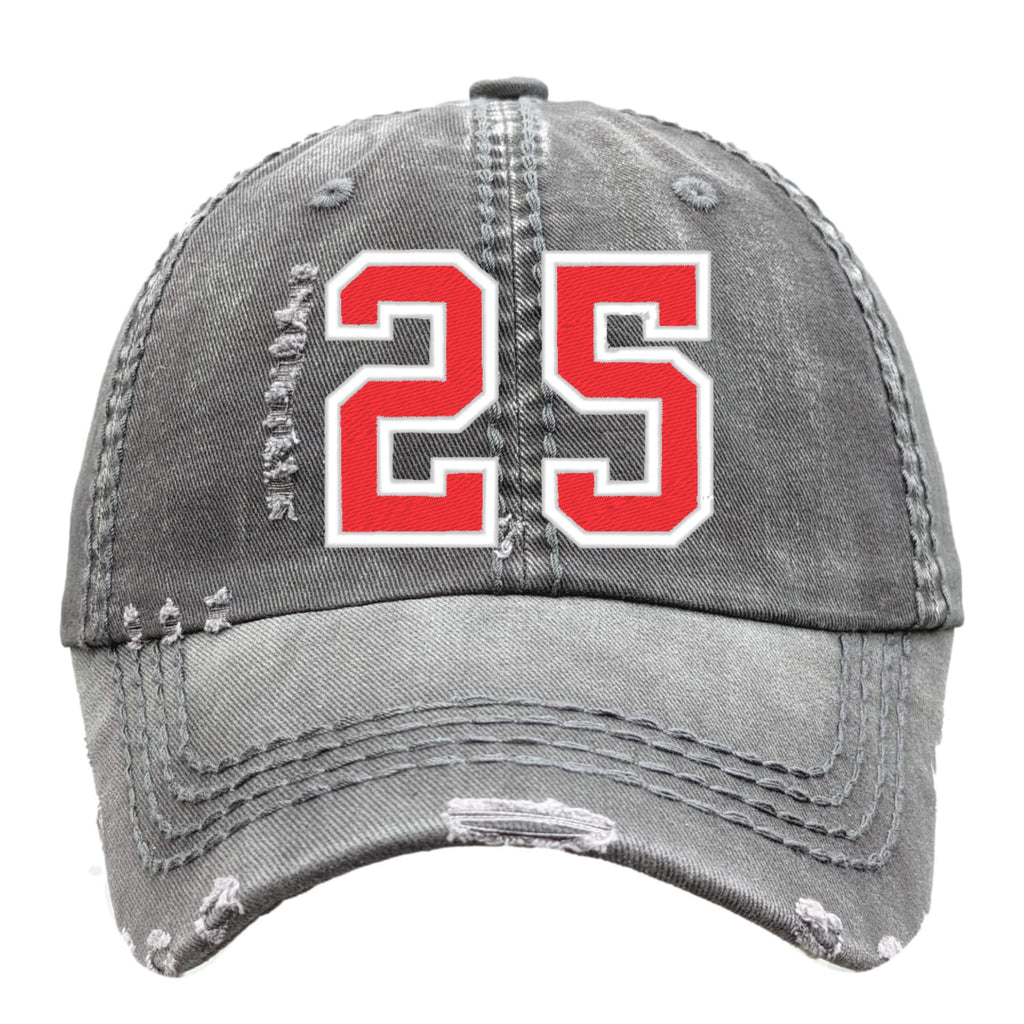 Women's Custom Color Sport Player Jersey Team Number Hat, Embroidered Baseball or High Ponytail Cap, Spirit Wear Football Soccer Basketball Hockey Lacrosse, JV Varsity College, Gift Mom Team No Patch